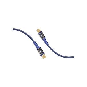 Дата кабель USB-C to USB-C 1.2m Promate (lucidline-cc120.navy) зображення 1