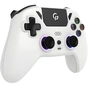Геймпад GamePro із зарядною станцією 2.4G/BT 5.1/USB (Switch/PC/PS/iOS/Android) RGB White (GPS20W) - зменшене зображення 2