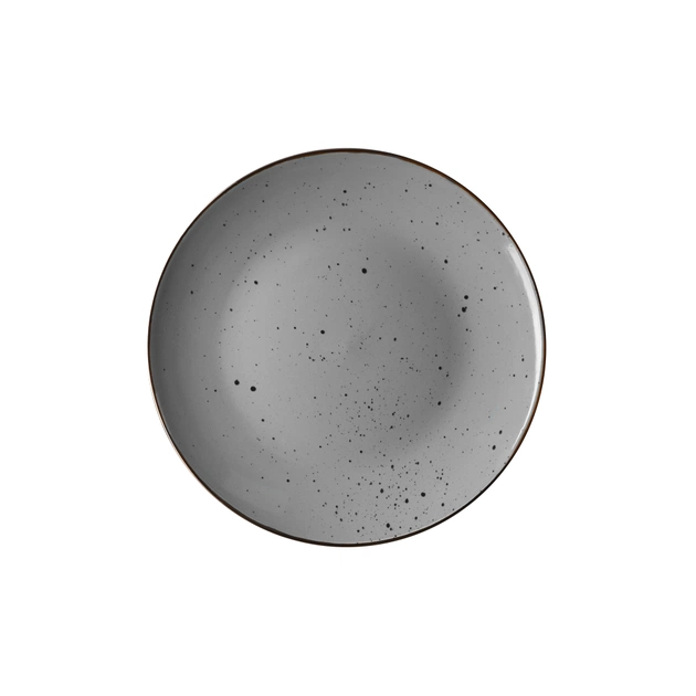 Тарелка ARDESTO Bagheria Dinner 26 см Grey (AR2926GREY) - изображение 1