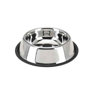 Посуд для собак Swastik Industries Миска металева на гумі 700 мл (2700000021910) зображення 1