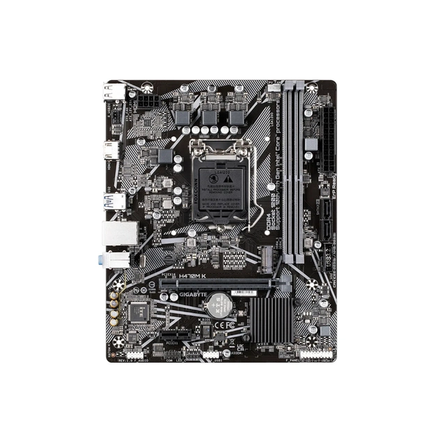Материнська плата GIGABYTE H470M K - зображення 1