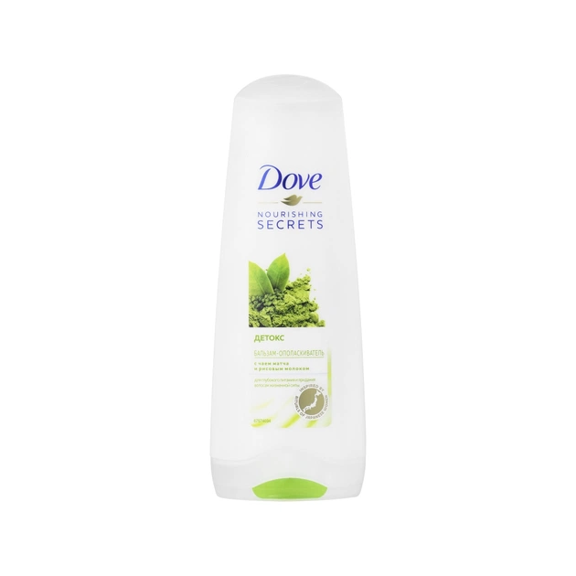 Кондиціонер для волосся Dove Nourishing Secrets з матчу та рисовим молоком 200 мл (8714100757307) - зображення 1
