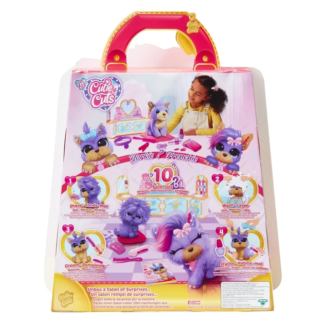 М'яка іграшка Moose Няшка-потеряшка Грумінг салон лілова (30147) - picture 6