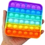 Антистрес Sibelly антистрес Pop It Rainbow Square (SB-PPIT-RNB-SQ) - зменшене зображення 3