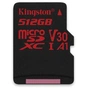 Карта пам'яті Kingston 512GB microSDXC class 10 UHS-I U3 Canvas React (SDCR/512GB) - зменшене зображення 4