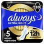 Гигиенические прокладки Always Ultra Secure Night Extra Размер 5 20 шт. (8006540903766) - уменьшенное изображение 1