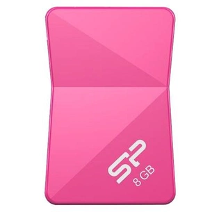 USB флеш накопичувач Silicon Power 8Gb Touch T08 Peach USB 2.0 (SP008GBUF2T08V1H) зображення 1