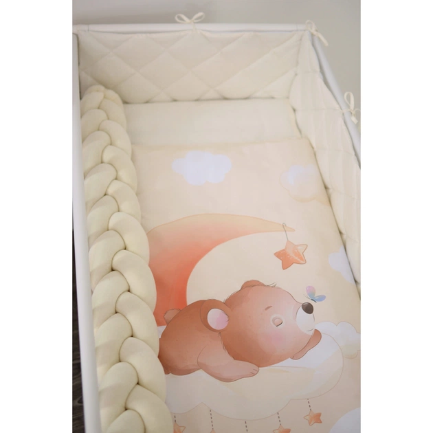 Дитячий постільний набір Верес "Ведмедик стьобаний" (6 од ) (219.13) - зображення 4