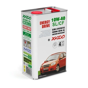 Моторна олива Xado 10W-40 SL/CF  4л (XA 20244) зображення 1