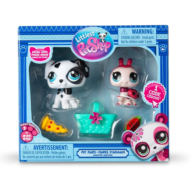 Ігровий набір Littlest Pet Shop Милий пікнік (00624) - зображення 1