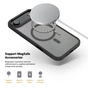 Чохол до мобільного телефона Armorstandart Unit MagCase Apple iPhone 17 Air Black + Orange Button Set (ARM90582) - зменшене зображення 4