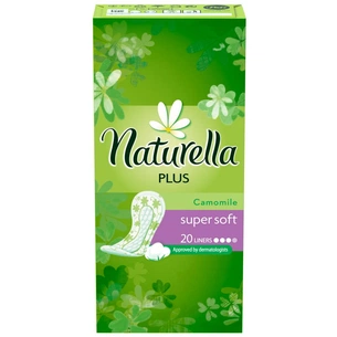 Щоденні прокладки Naturella Camomile Plus 20 шт (4015400713647) зображення 1
