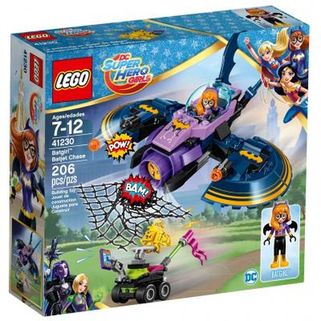 Конструктор LEGO DC Super Hero Girls Бетгерл погоня на реактивному літаку (41230) - изображение 1