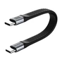 Кабель Cabletime USB Type-C - USB Type-C (M/M) PD 240W, 0.15 м, Black (CU45B) - уменьшенное изображение 1