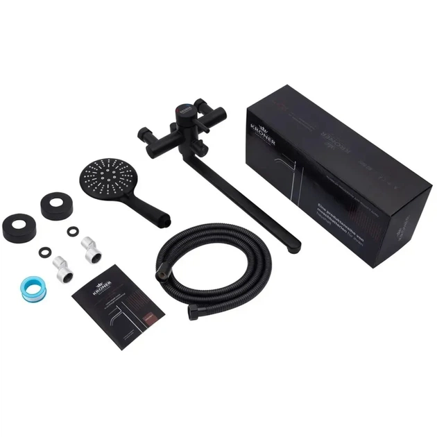 Змішувач Kroner Edelstahl Klassisch-SCH070 + змішувач Edelstahl Klassisch-SCH010 (CVS30149) - зображення 9