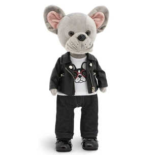 М'яка іграшка Orange Lucky Dog Lucky Maxx: Крутий байкер (LD060) зображення 1