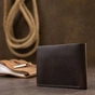 Портмоне Grande Pelle Шкіряне Коричневе (11553) - зменшене зображення 8