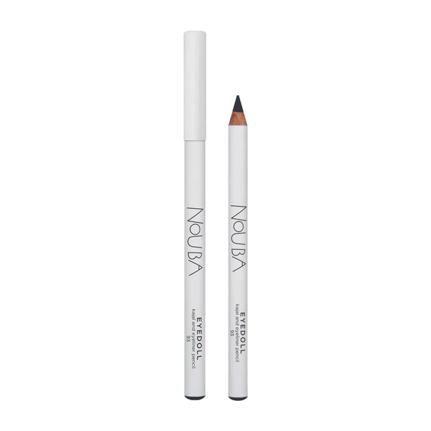 Олівець для очей NoUBA Eyedoll Kajal And Eyeliner Pencil Сірий (8010573022936) - picture 1