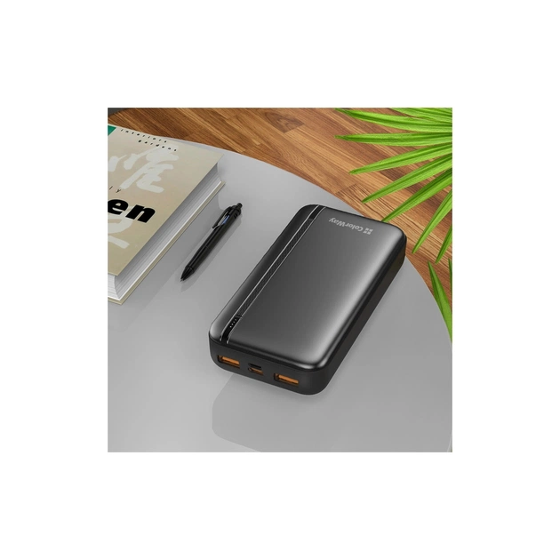 Батарея універсальна ColorWay 20 000 mAh Portable Charger (USB/QC3.0 + USB-C/PD/22.5W) Black (CW-PB200LPB4BK-PD) - picture 8