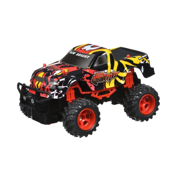 Радіокерована іграшка New Bright GRAFFITI TRUCK Yellow 1:24 (2408F-1) - изображение 1