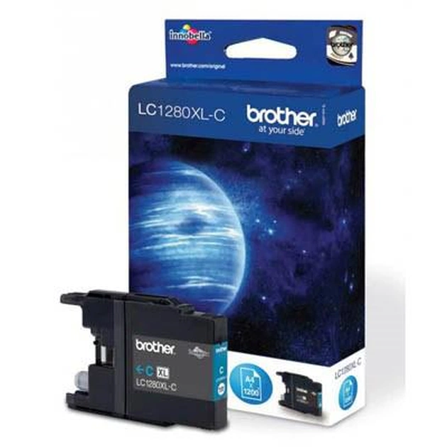 Картридж Brother MFC-J6510DW/ J6910DW XL cyan (LC1280XLC) - зображення 1