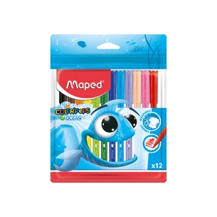 Фломастери Maped Color Peps Ocean 12 кольорів (MP.845720) изображение 1