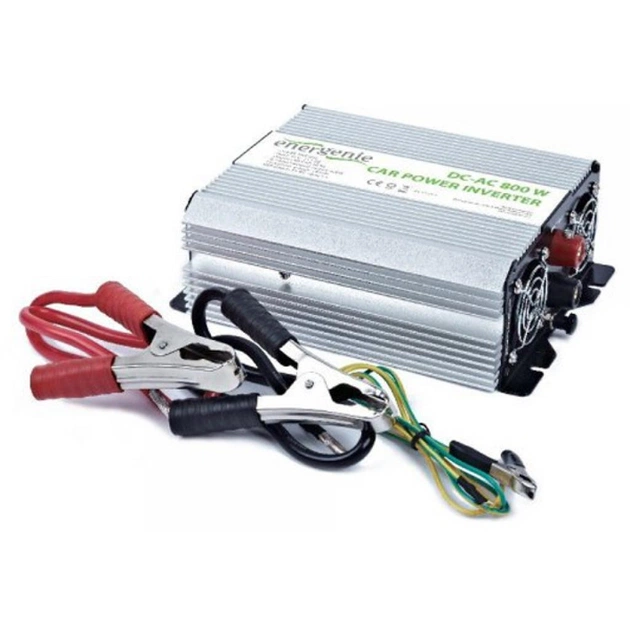Автомобільний інвертор EnerGenie 12V/220V 800 Вт (EG-PWC-034) - изображение 1