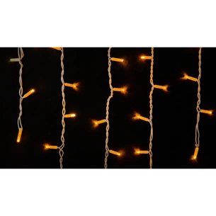 Гірлянда Delux Icicle 75LED IP44 EN Жовтий/Білий 2 x 0.7 м (90016590) зображення 1