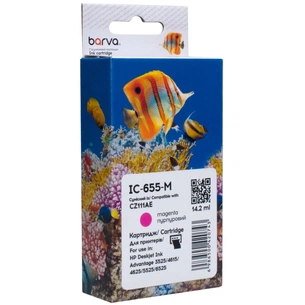 Картридж Barva HP 655 (CZ111AE) 770 c, Magenta (IC-655-M) зображення 1