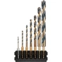 Набір свердл DeWALT в касеті для Tough Case, по металу Black & Gold, 1/4 дюйма, 8 шт (DT70831) - зменшене зображення 2