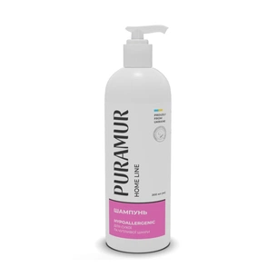 Шампунь для тварин Puramur Hypoallergenic для сухої та чутливої шкіри 200 мл (4823082437023) зображення 1