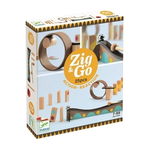 Настільна гра Djeco гра-конструктор Zig&Go 25 деталей (DJ05642) зображення 1