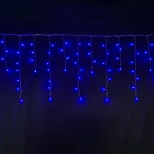 Гірлянда Novogod`ko бахрома 83 LED, синя, 2,1*0,7 м, 8 режимів (973772) зображення 1