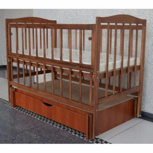 Ліжечко Sofia Eco Color S-5 горіх 120*60 (20312) зображення 1