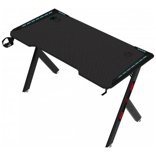 Комп'ютерний стіл GT Racer GT Racer T-1249 (120x60x73) Black (T-1249 (120x60x73) Black) изображение 1