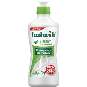 Засіб для ручного миття посуду Ludwik М'ята 450 г (5900498028126) зображення 1