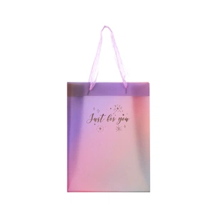 Подарунковий пакет Axent пластиковий Just for you-3, 25х19 см (8503-39-A) изображение 1