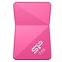 USB флеш накопичувач Silicon Power 8Gb Touch T08 Peach USB 2.0 (SP008GBUF2T08V1H) - зменшене зображення 1