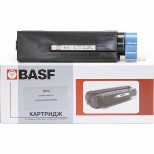 Тонер-картридж BASF OKI B412/B432/B512 , 445807119 (KT-B412-45807119) зображення 1