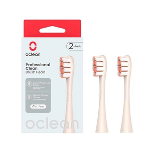 Насадка для зубної щітки Oclean P1C8 Brush Head Golden 2шт (6970810553970) зображення 1