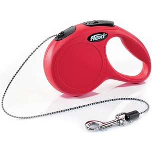 Повідець для котів Flexi Cat трос XS 3 м червоний (4000498023402) зображення 1
