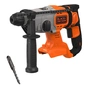 Перфоратор Black&Decker SDS-Plus,18 В, 1.2 Дж, 3 режими, 2.6 кг (без АКБ та ЗУ) (BCD900B) - зменшене зображення 3