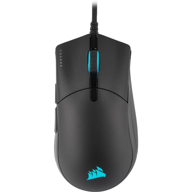 Мишка Corsair Sabre RGB Pro USB Black (CH-9303111-EU) - зображення 1