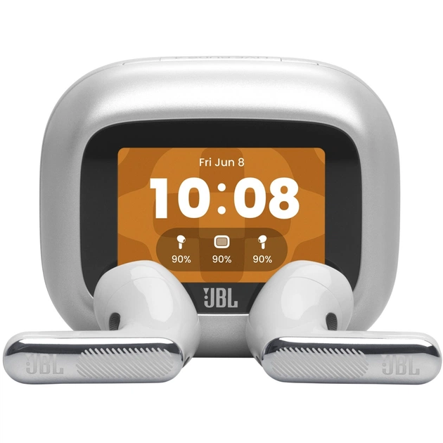 Наушники JBL Live Flex 4 Silver (JBLLIVEFLEX4SIL) - изображение 1