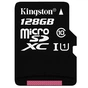Карта пам'яті Kingston 128GB microSDXC Class 10 UHS-I (SDC10G2/128GB) - зменшене зображення 2