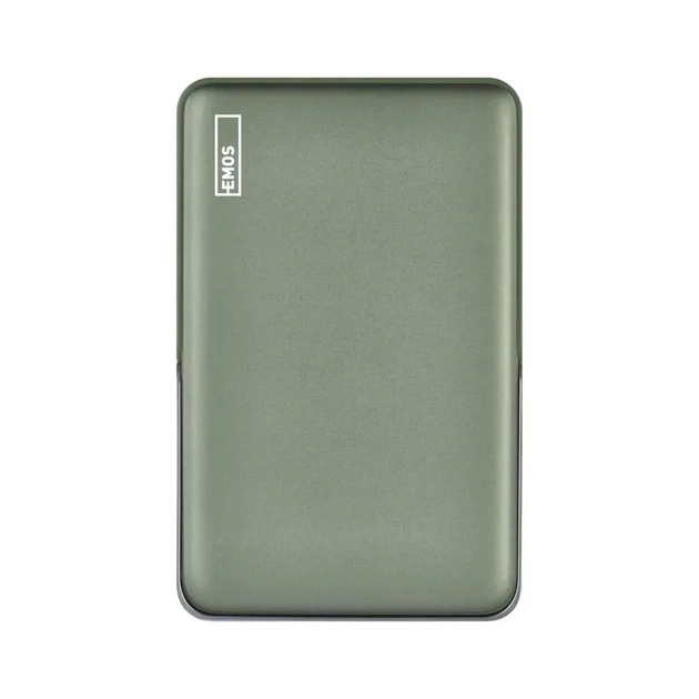 Батарея універсальна EMOS 10000mAh, MagSafe, 20W, green (B0552AG) - зображення 3