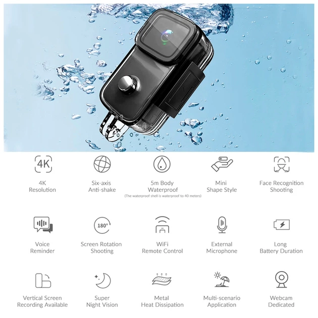 Екшн-камера SJCAM C200 (6972476160820) - picture 6