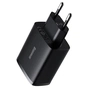 Зарядний пристрій Baseus Compact Charger 3U Black (CCXJ020101) - зменшене зображення 6