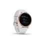 Смарт-годинник Garmin vivoactive 4S, White with Rose-gold Hardware (010-02172-23) - зменшене зображення 3