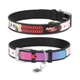 Нашийник для тварин WAUDOG Design з QR паспортом "Харлі Квін" XL Ш 35 мм Д 44-58 см чорний (0035-1002-01) - зменшене зображення 1